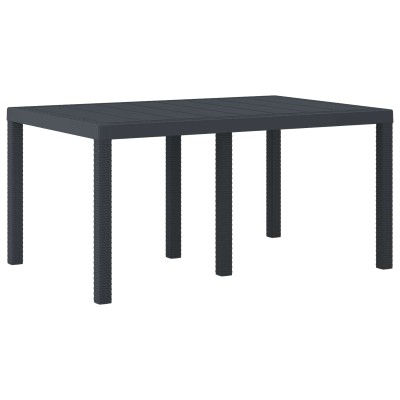 Garden table Anthracite 150...