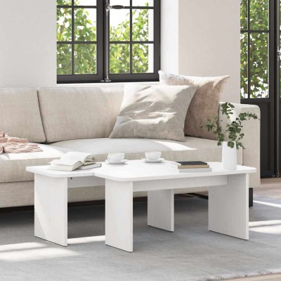 Coffee table 2 pcs White...
