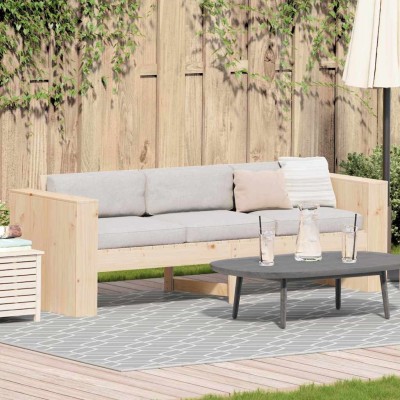 Garden sofa Natural 185.5 x...