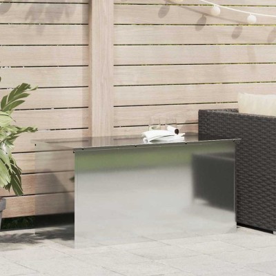 Outdoor storage box Silver...