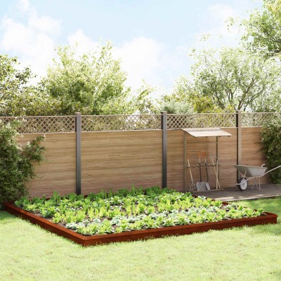 Snail fences 20 pcs Rusting