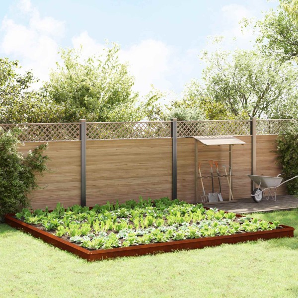 Snail fences 20 pcs Rusting
