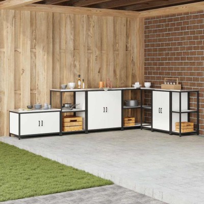 Kitchen storage with shelf...