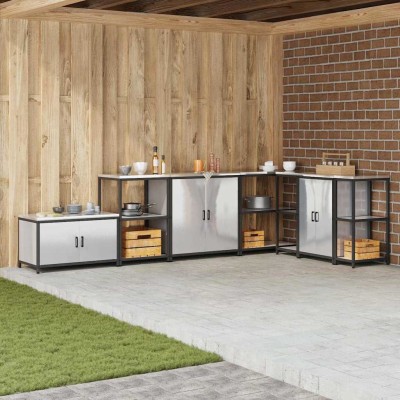 Kitchen storage with shelf...