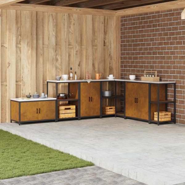 Kitchen storage Rustproof 60 x 50 x 92 cm Steel