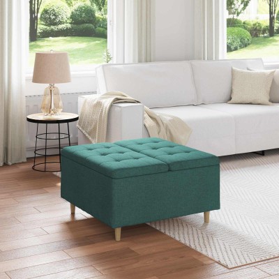 Storage ottoman Dark green...