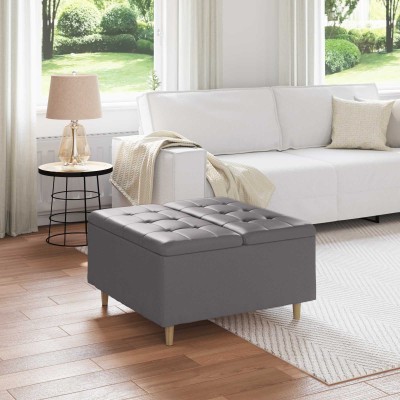 Storage ottoman with pillow...