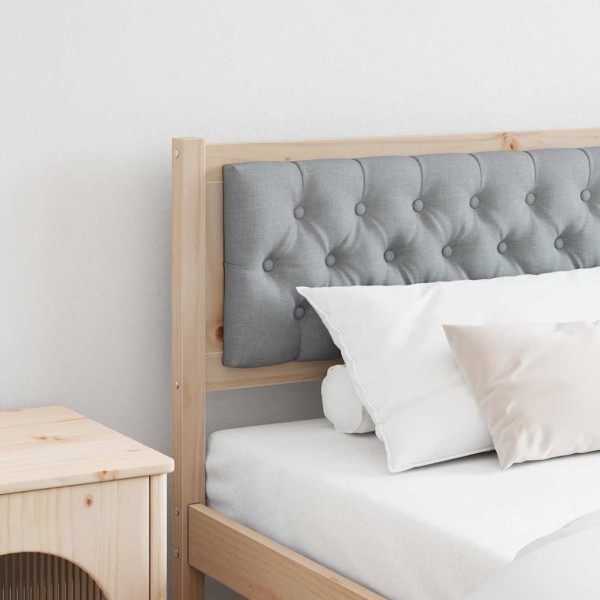 Headboard Other Brown and light gray 200 cm Solid pine