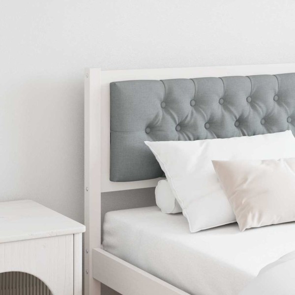 Headboard Other White and light gray 160 cm Solid pine