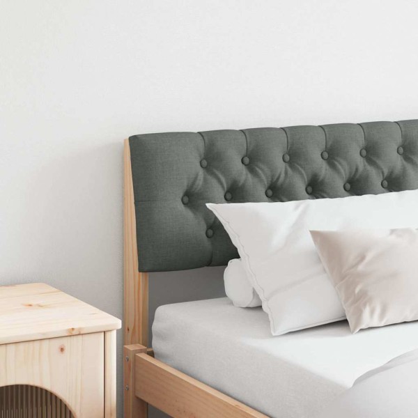 Upholstered headboard Dark gray 200 cm