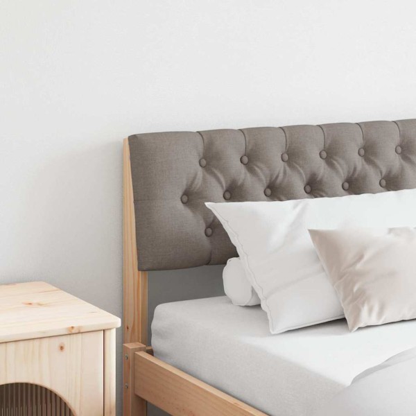 Upholstered headboard Tortora 200 cm Solid pine wood