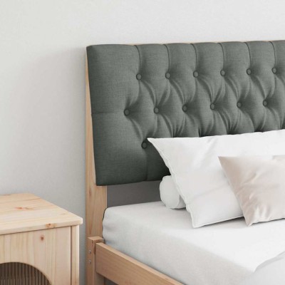 Upholstered headboard Dark...