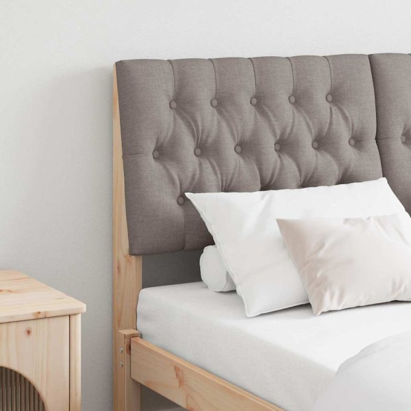 Upholstered headboard Tortora 160 cm Solid pine wood
