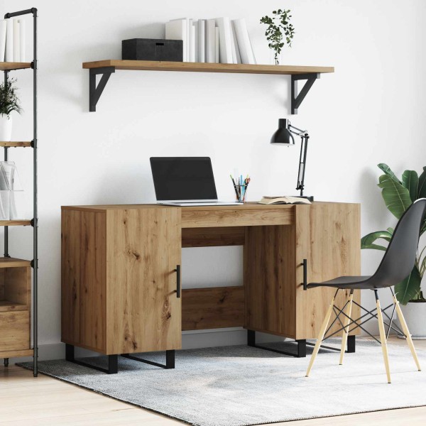 Artisan oak table 140 x 50 x 75 cm Treated wood