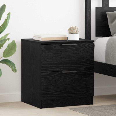 Bedside cabinet 2 pcs Black...