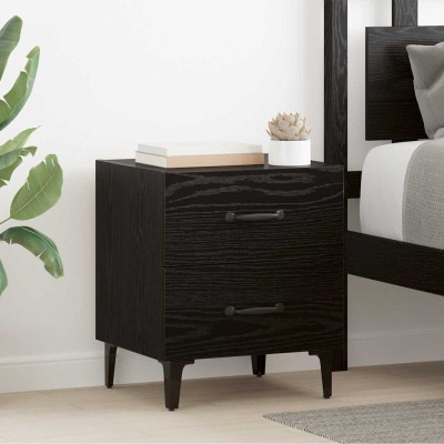 Bedside cabinet 2 pcs Black...