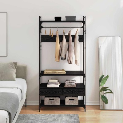 Wardrobe black oak 89 x 39...