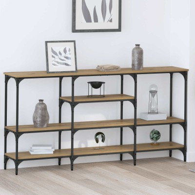 Console table with shelf...