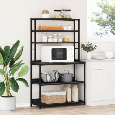 Kitchen shelf Black oak 100...