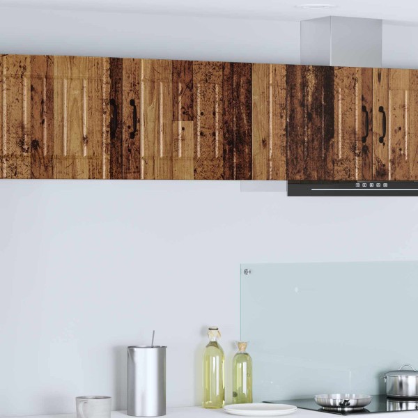 Wall cabinet LUCCA 2 pcs Aged wood 50 x 31 x 40 cm