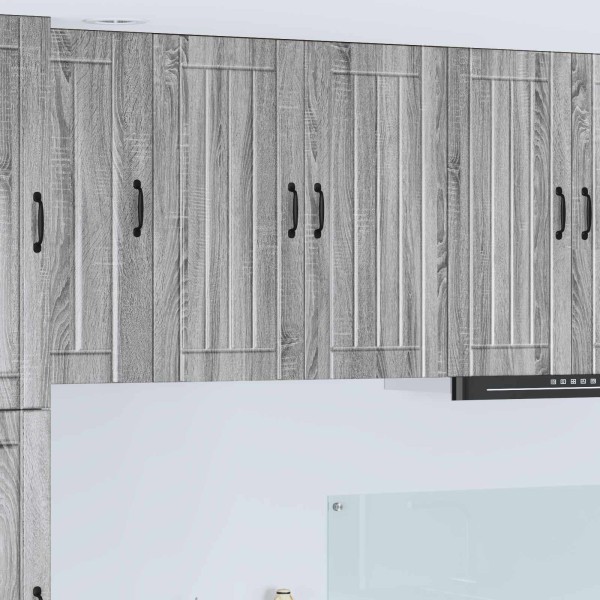 Wall cabinet LUCCA Gray sonoma oak 80 x 31 x 80 cm