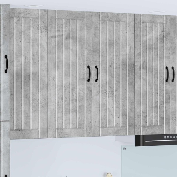 Wall cabinet LUCCA Concrete gray 80 x 31 x 100 cm