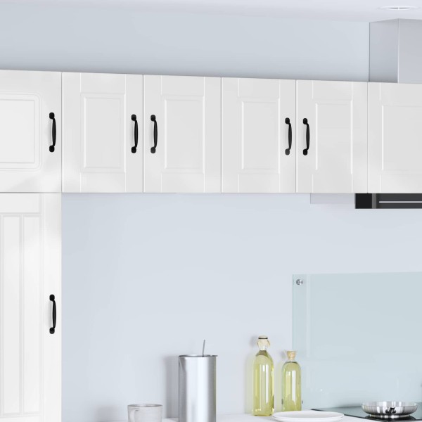 Wall cabinet PORTO 2 pcs High gloss white