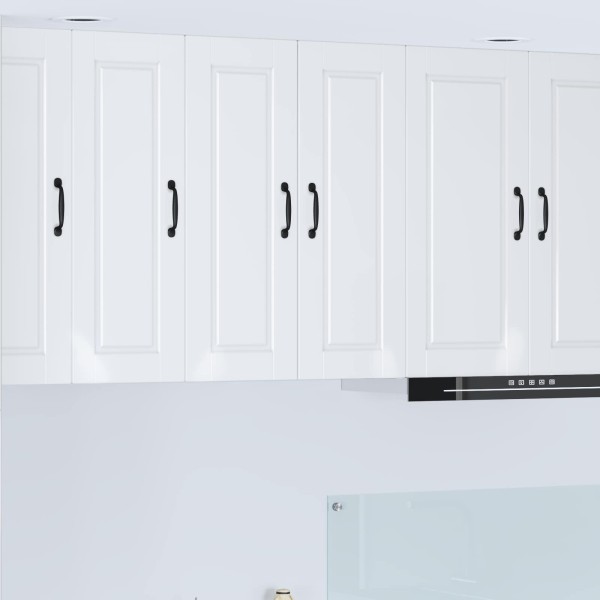 Wall cabinet PORTO 2 pcs High gloss white