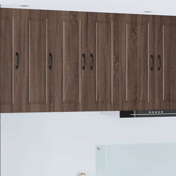 Sieninė spintelė PORTO 2 pcs Rudas ąžuolas 30 x 31 x 80 cm