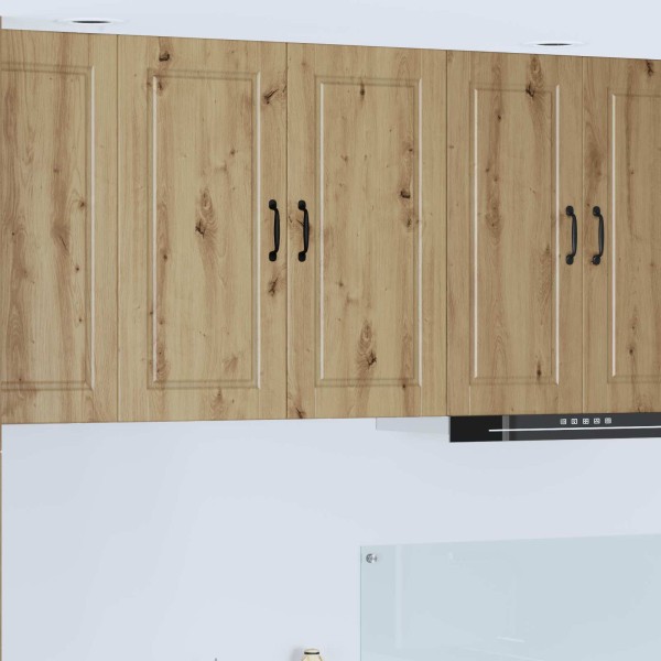 Wall cabinet PORTO Artisan oak 80 x 31 x 80 cm