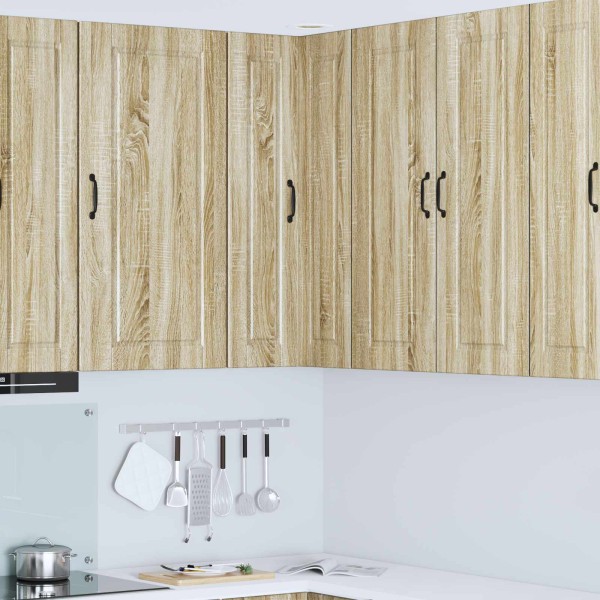 Wall corner cabinet PORTO Sonoma oak