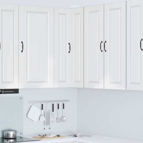 Wall corner cabinet PORTO High gloss white