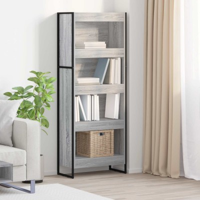 Bookcase Gray Sonoma 60 x...