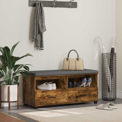 Corridor bench with pillow...