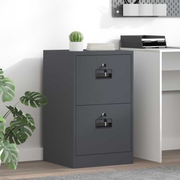 File cabinet with drawers Anthracite 45.5 x 42 x 74.5 cm