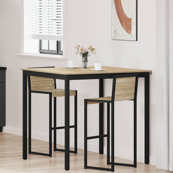 Standing Bar Table Processed wood
