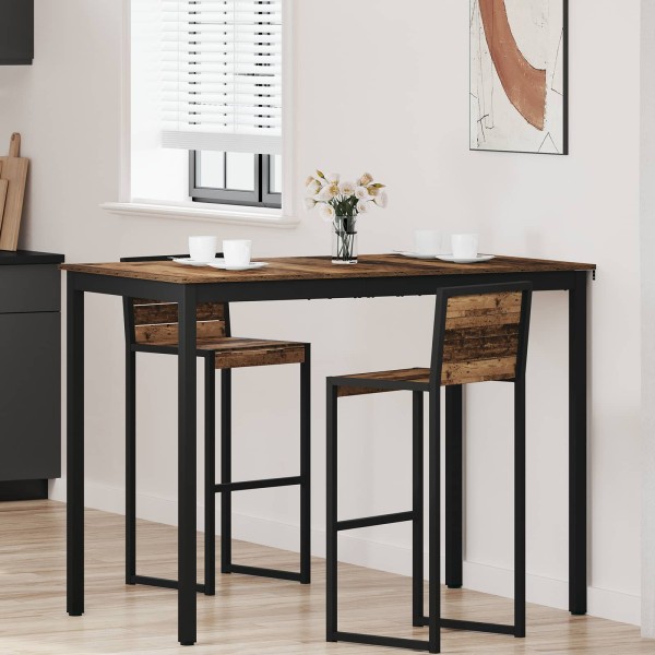 Standing Bar Table Processed wood