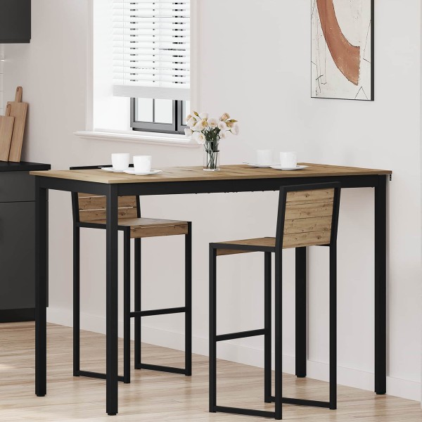 Standing Bar Table Processed wood