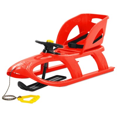 Sled with seat and steering...
