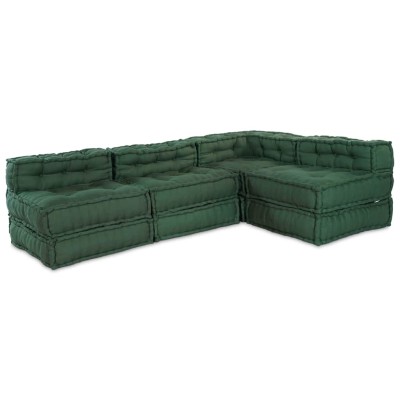 Modulinė sofa Audinys Žalia...