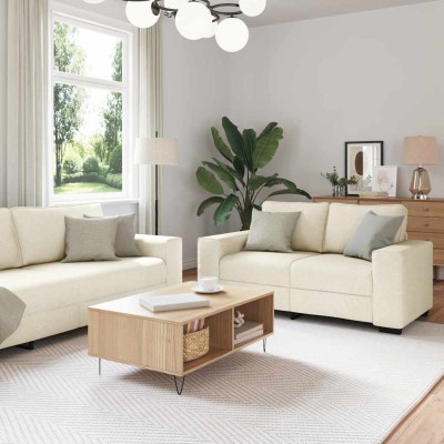 Sofa 3 pcs. Sand Linen...