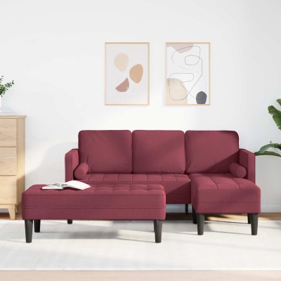 Sofa set 2 pcs. Wine Red...