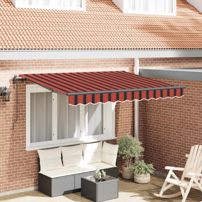 Retractable awning Orange...