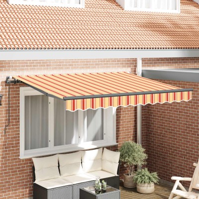 Retractable awning Yellow...