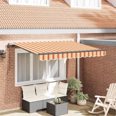 Retractable awning Yellow...