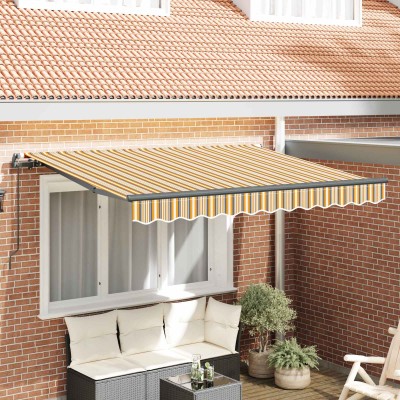 Retractable awning Yellow...