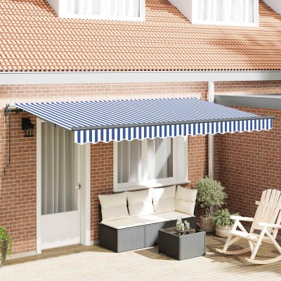 Retractable awning Blue 350...