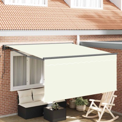 Retractable awning Cream...