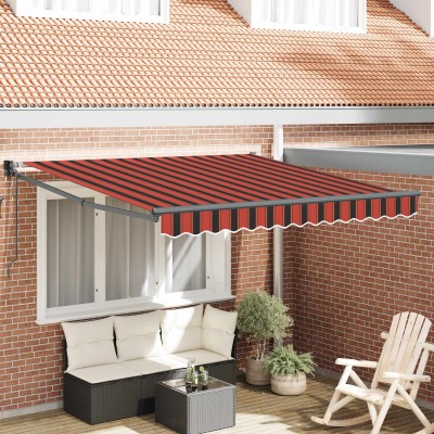 Retractable awning Orange...