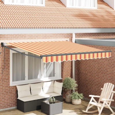 Retractable awning Yellow...